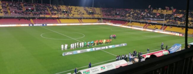 Benevento-Cerignola: 1-1. Capomaggio risponde a Capellini. Passo indietro per la squadra di Auteri