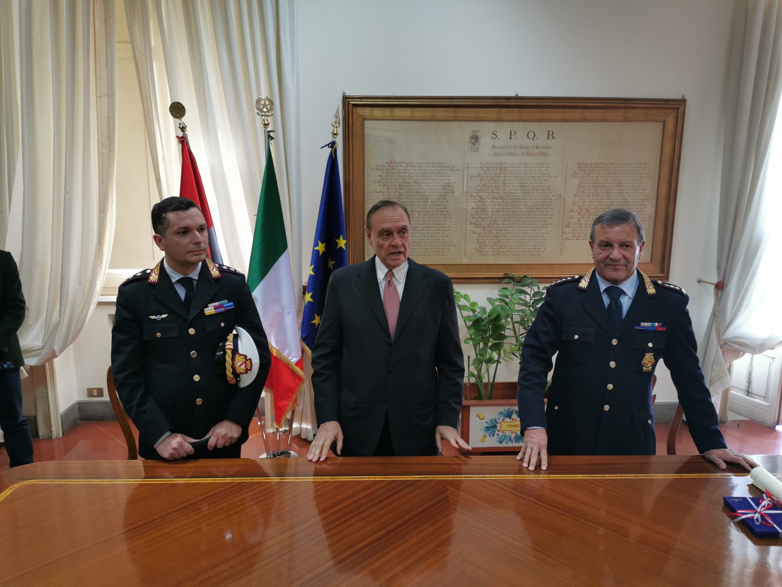 Vigili, il giorno di Pasquale Pugliese. Inizia il nuovo corso al Lazzaretto