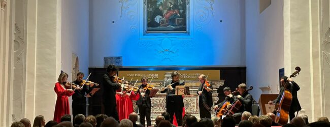 Accademia di Santa Sofia, successo per il concerto di Andrea Oliva