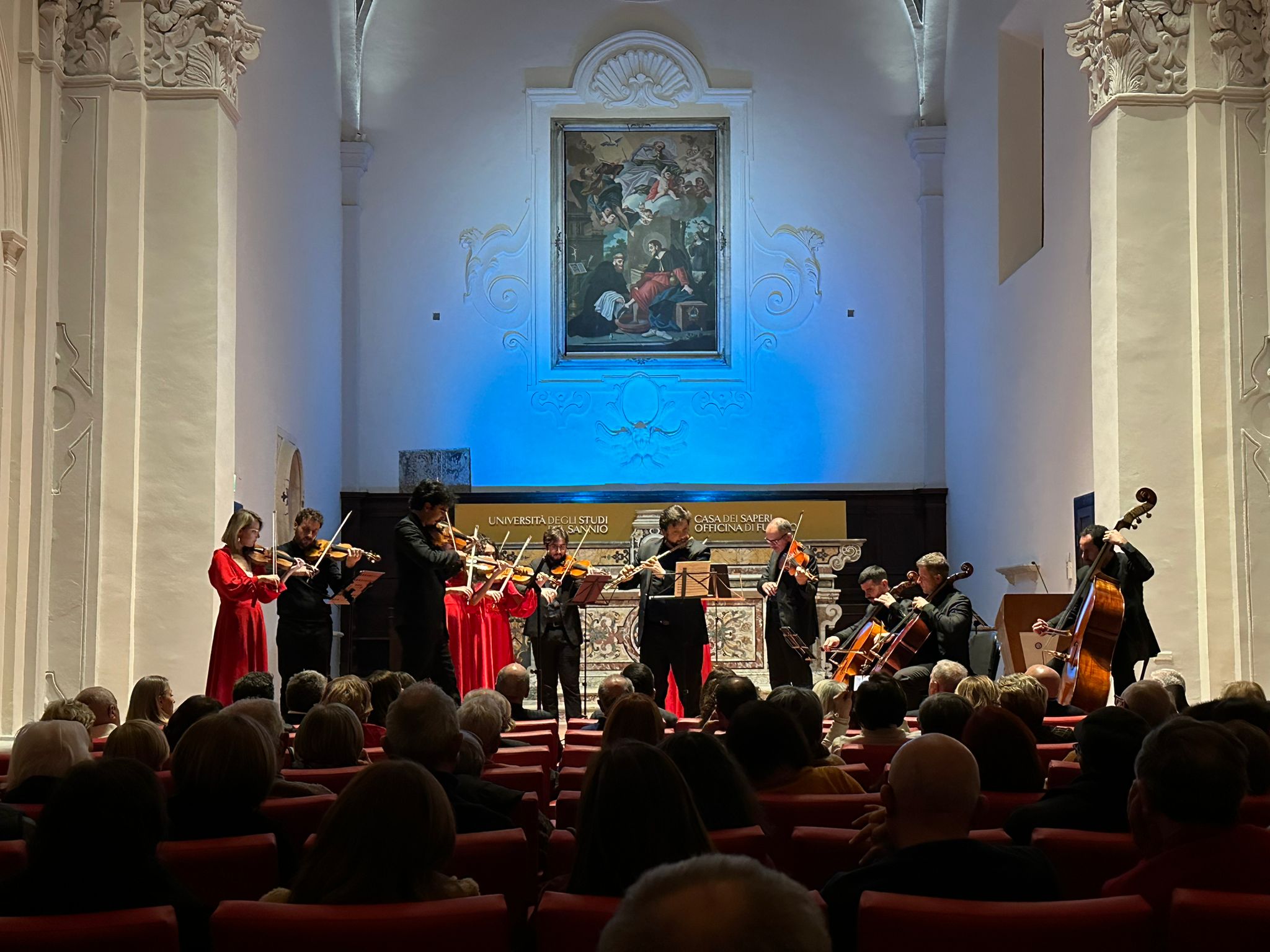 Accademia di Santa Sofia, successo per il concerto di Andrea Oliva