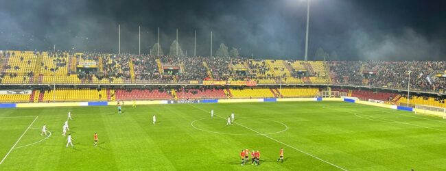Benevento-Foggia: 1-0. Lanini firma la vittoria. La Strega accorcia dalla vetta, almeno per una notte…