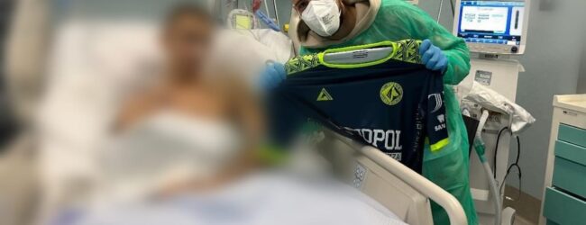 Scontro in via Tagliamento: il 16enne di Monteforte si risveglia dal coma. Ieri la visita del calciatore Tito