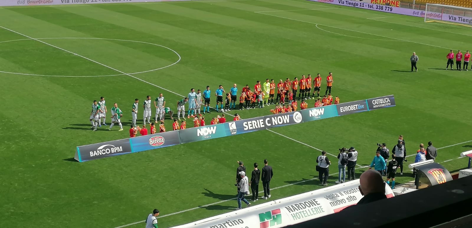 Benevento-Monopoli: 0-1. Primo KO della gestione Auteri