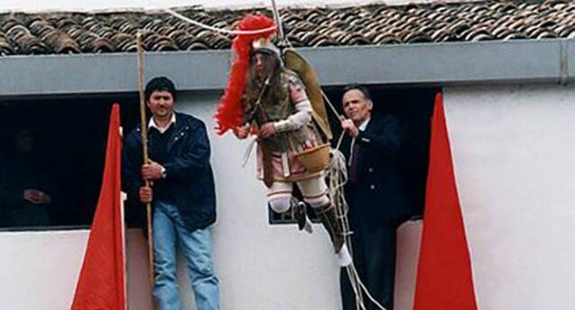 San Mango sul Calore, a Pasquetta il tradizionale “Volo dell’angelo”