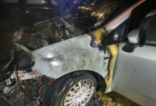 Auto in fiamme a Benevento, indagini in corso