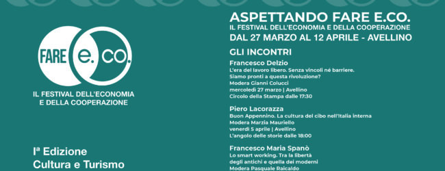 Aspettando Fare E.CO.: ad Avellino, gli appuntamenti in attesa della prima edizione del Festival dell’Economia e della Cooperazione