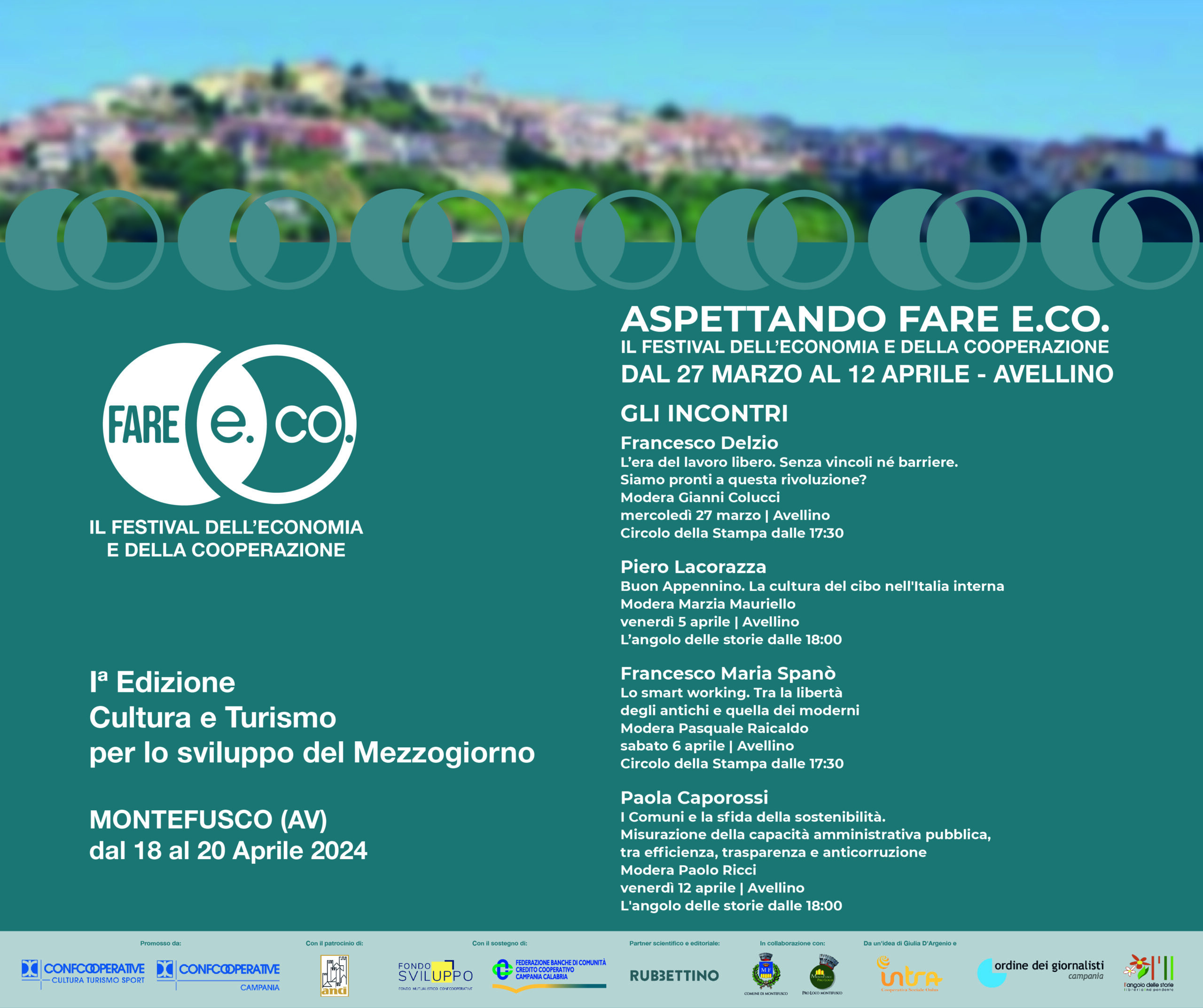 Aspettando Fare E.CO.: ad Avellino, gli appuntamenti in attesa della prima edizione del Festival dell’Economia e della Cooperazione