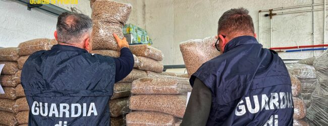 Finanza Benevento: sequestro di 11 tonnellate di pellet non sicuro