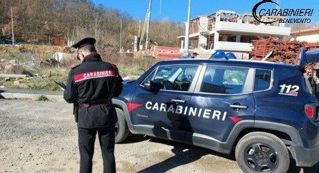 San Giorgio La Molara, controlli nei cantieri: una denuncia