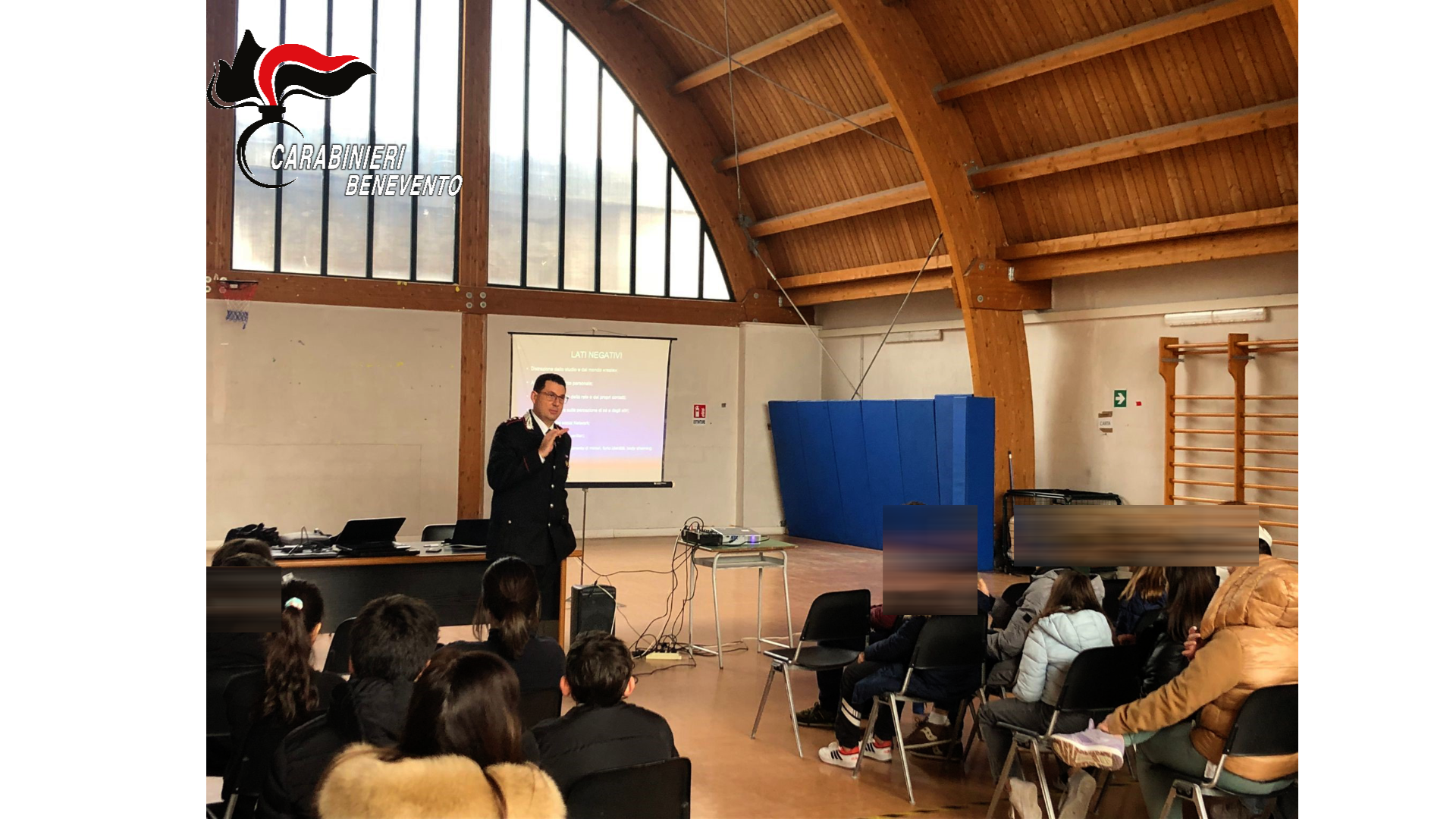 Carabinieri, a lezione di legalita’ con gli studenti di Pietrelcina e Pesco Sannita