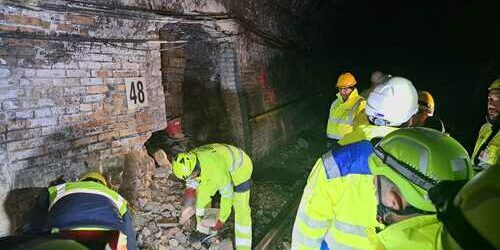 Frana sulla linea ferrovaria, RFI: al via i lavori di ripristino della galleria Starza
