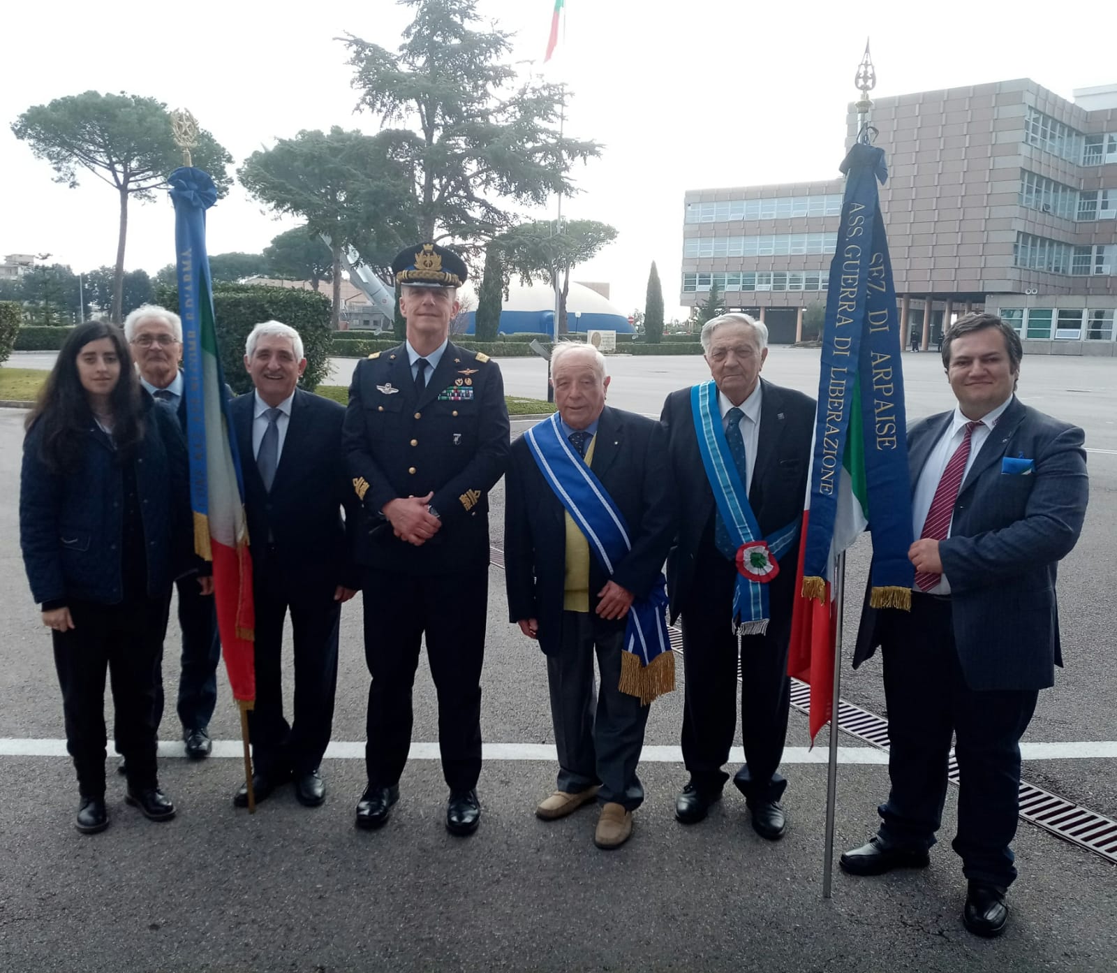 Da Arpaise a Pozzuoli, l’Associazione Guerra di Liberazione presente al Giuramento solenne degli allievi dell’Accademia Aeronautica Militare