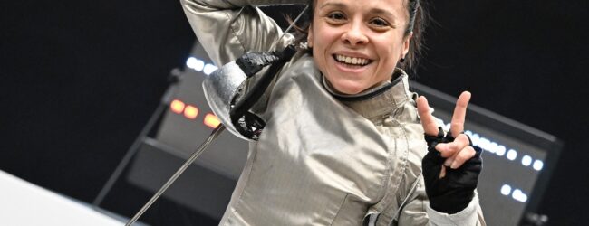 Pasquino d’oro: campionessa europea anche di sciabola