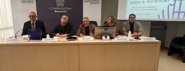 Confindustria Benevento incontra i dirigenti scolastici: lavorare in sinergia per frenare l’emigrazione giovanile