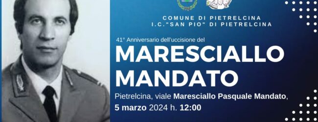 Pietrelcina, la comunità ha commemorato il Maresciallo Pasquale Mandato