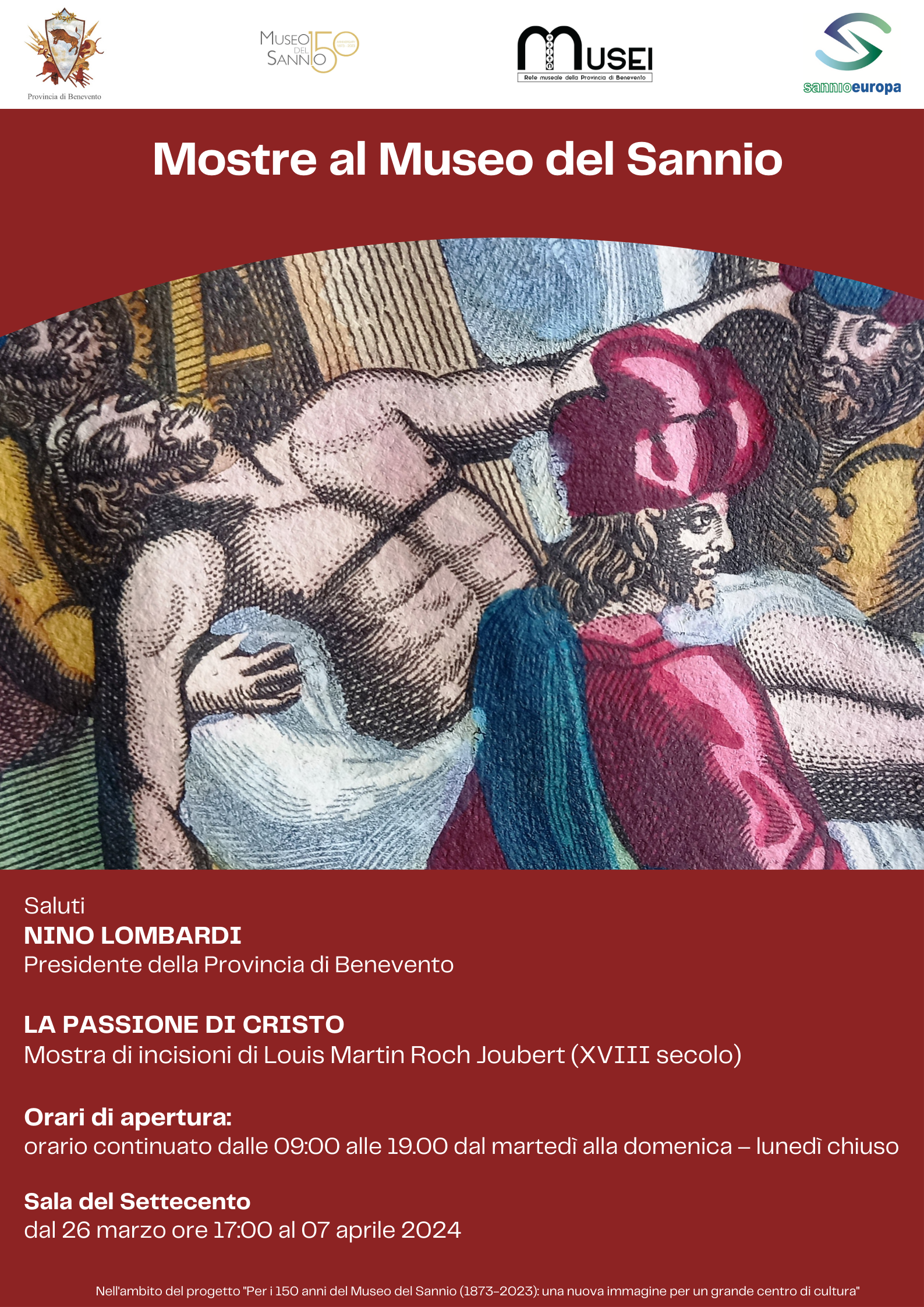 150 anni del Museo del Sannio: si alza il sipario sulla “Passione di Cristo”
