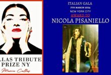 Il Tenore Nicola Pisaniello al “Callas Tribute Prize” di New York
