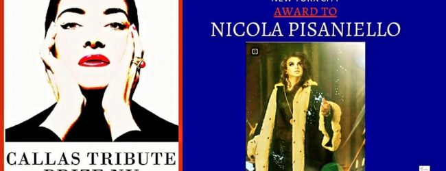 Il Tenore Nicola Pisaniello al “Callas Tribute Prize” di New York