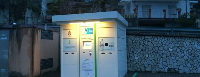 A Torrioni attivata la macchina “Mangiaplastica”