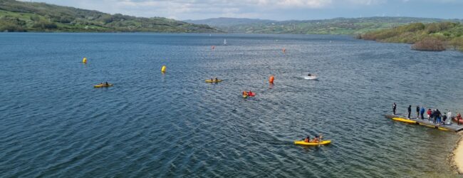 La Diga di Campolattaro capitale dello sport acquatico con la gara interregionale della Canoa Kayak