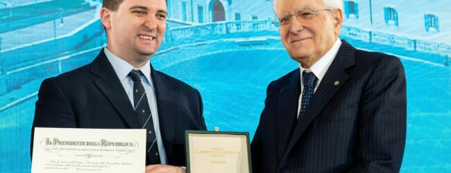 Onorificenze dell’Ordine al Merito della Repubblica Italiana: insignito del titolo di Cavaliere Michele Mele