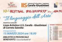 Domani a Benevento sarà inaugurata la mostra “Il linguaggio dell’arte” a cura del liceo aritistico di Cerreto Sannita