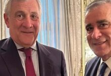 L’annuncio di Tajani: D’Agostino candidato alle elezioni europee con Forza Italia