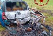 Cassano Irpino| Auto e motociclo in disuso bruciati in una concessionaria, indagini dei carabinieri
