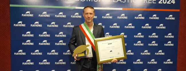 Plastic Free, Telese Terme premiata a Milano