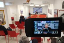 Benevento, Auteri: “Prossime tre partite determinanti. Pensiamo a noi stessi e non dobbiamo sentirci mai appagati”