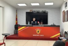 Benevento, Auteri: “Le chiacchiere se le porta il vento. Pensiamo alla nostra crescita di gioco, ci manca un ultimo step”