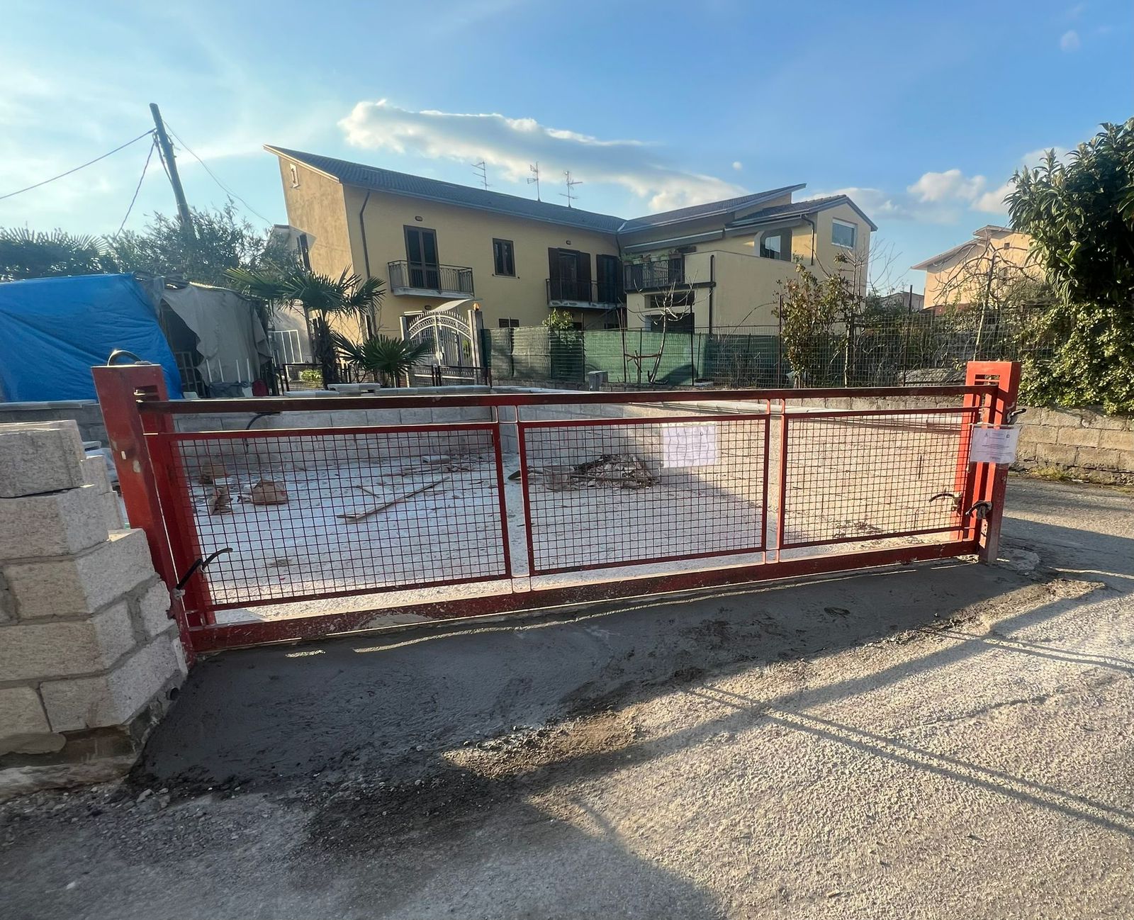 Benevento| Lavori edili irregolari, sequestrata area in Piazza Basile