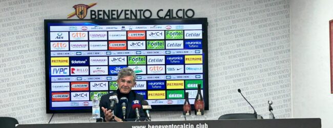 Benevento, Auteri: “La Juve Stabia è lontana, ma il nostro obiettivo è vincere le partite”