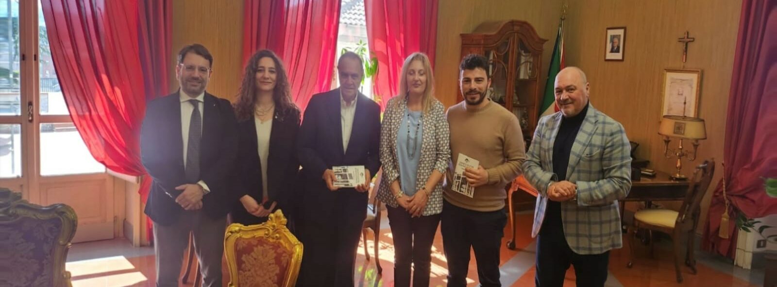 Una delegazione Cisl Fp Irpinia-Sannio ricevuta a Palazzo Mosti dal sindaco Clemente Mastella