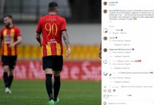 Benevento, infortunio per Lanini. Stop per l’attaccante