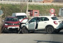 San Giorgio del Sannio, scontro tra due auto all’uscita della tangenziale