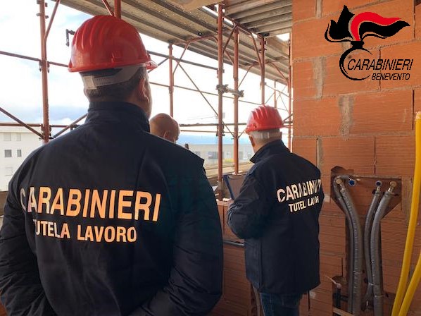 Solopaca, denunciato imprenditore edile