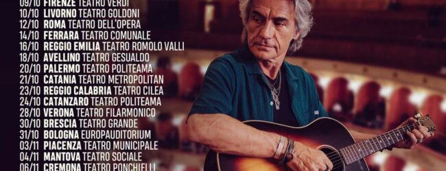 Luciano Ligabue inaugurerà la nuova stagione del “Carlo Gesualdo” di Avellino