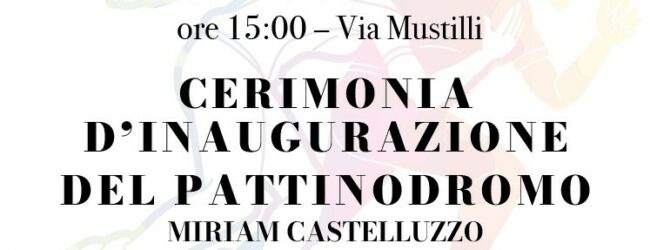 Il sindaco Mastella e il presidente del Coni Malago’ inaugurano giovedi il pattinodromo