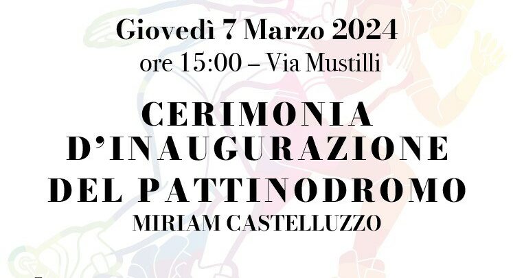 Il sindaco Mastella e il presidente del Coni Malago’ inaugurano giovedi il pattinodromo