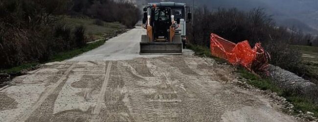 Strada Provinciale Sud Matese, iniziati i lavori di messa in sicurezza