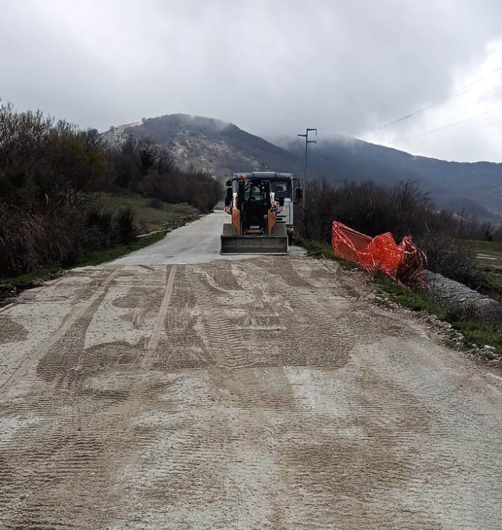 Strada Provinciale Sud Matese, iniziati i lavori di messa in sicurezza
