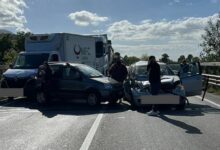 Incidente sulla Telesina, scontro tra due auto e due camion