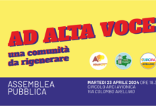 “Ad alta voce”: domani assemblea pubblica di Avellino Prende Parte, Insieme per Avellino e Più Europa