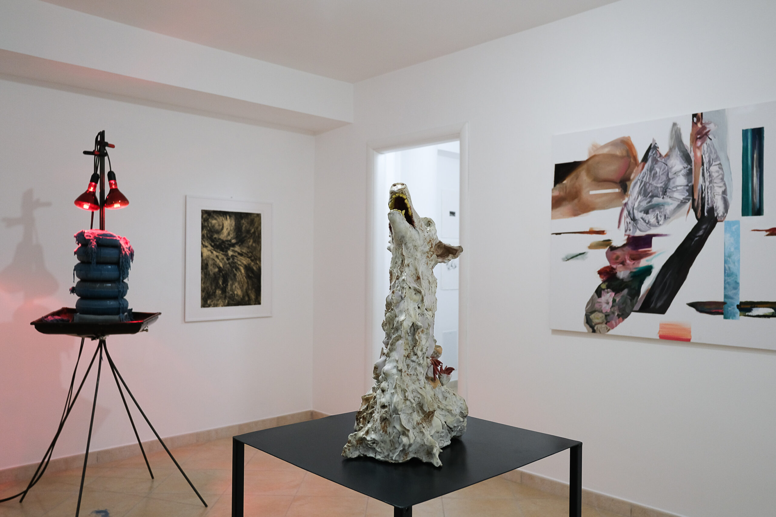 A Castelvenere “L’ora del mondo” un dialogo tra poesia ed arte in galleria con Marco Amore e Stefano Taccone