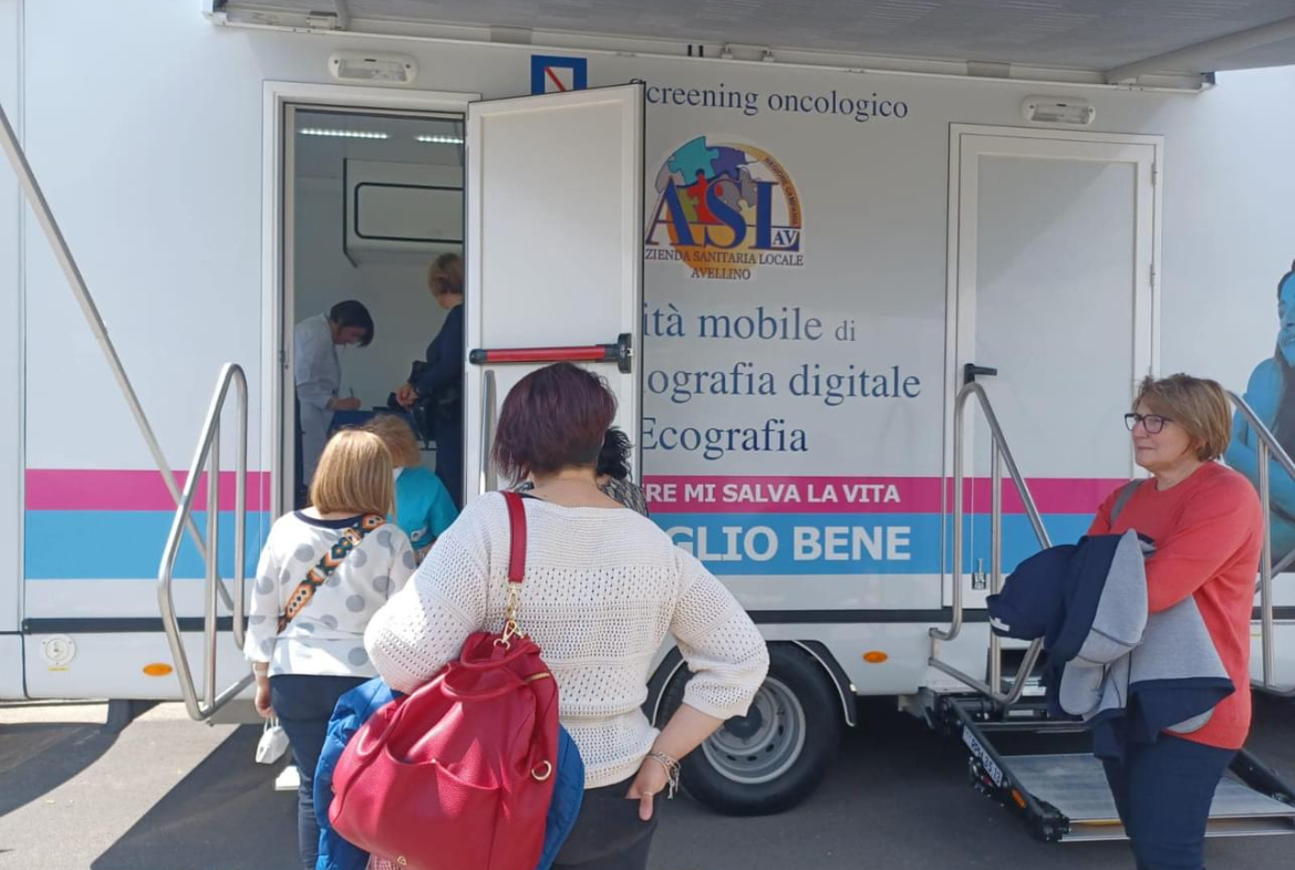Asl BN: riparte oggi lo screening oncologico su 4 ruote con le prime tappe nel Fortore