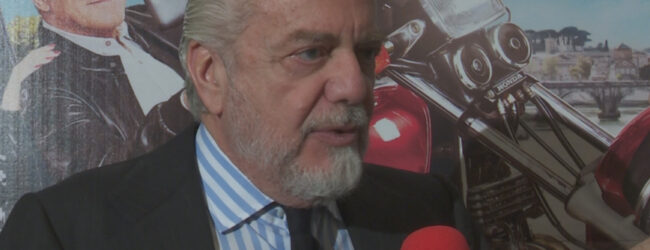 Aurelio De Laurentiis domani all’inaugurazione del nuovo stadio comunale di Telese Terme