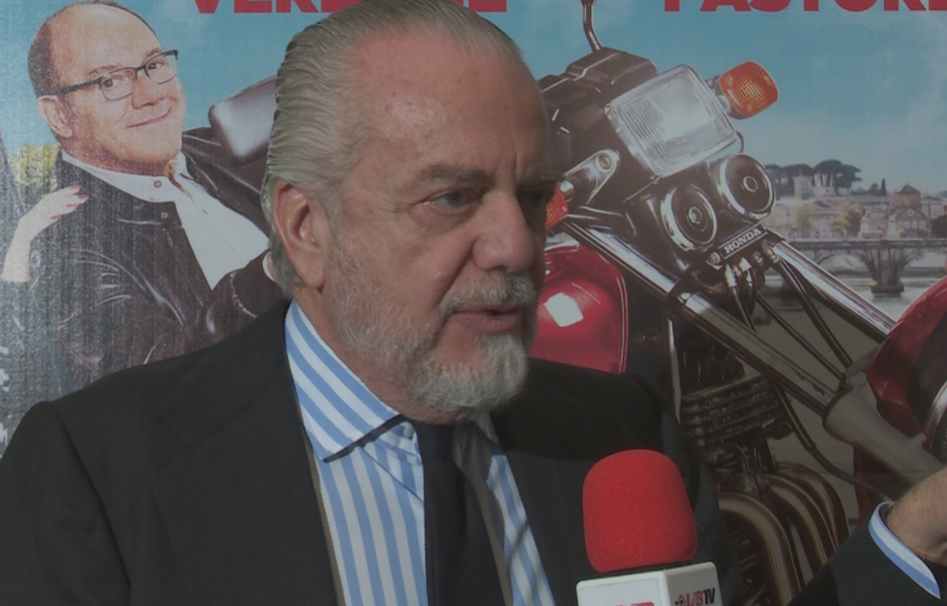 Aurelio De Laurentiis domani all’inaugurazione del nuovo stadio comunale di Telese Terme