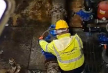 Sospensione idrica a Benevento, terminati nella notte i lavori di riparazione della condotta del Biferno