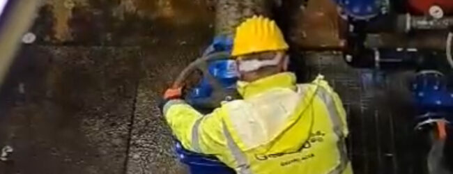 Sospensione idrica a Benevento, terminati nella notte i lavori di riparazione della condotta del Biferno